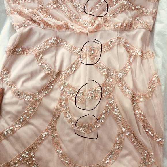 Aidan Mattox Blush Dress - Picture 5 of 7